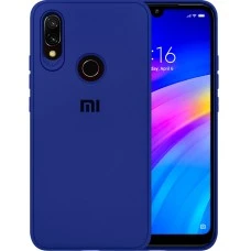 Силиконовый чехол Junket Case Xiaomi Redmi Note 7 (Синий)