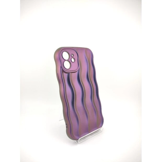 Чохол WAVE Lines Case Apple iPhone 12 (Фіолетовий)