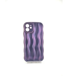 Чохол WAVE Lines Case Apple iPhone 12 (Фіолетовий)