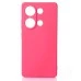 Силіконова обкладинка Original Xiaomi Redmi Note 13 4G (ShutCam) (Малиновий)