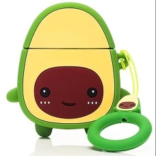 Чехол для наушников Cartoon Apple AirPods 2 (Avocado, 01)