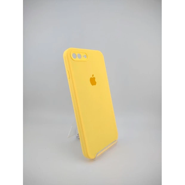 Силіконовий чохол Original Square RoundCam для Apple iPhone 7 Plus  /  8 Plus (Sunflower)