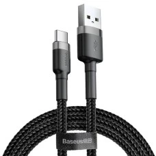 USB-кабель Baseus Cafule Special Edition 3А (2m) (Type-C) (Чёрный) CATKLF-СG1