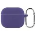 Чехол для наушников Full Silicone Case with Microfiber Apple AirPods 3 (34) Lavender Gray Чехол для наушников Full Silicone Case with Microfiber Apple AirPods 3 (34) Lavender Gray