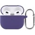 Чехол для наушников Full Silicone Case with Microfiber Apple AirPods 3 (34) Lavender Gray Чехол для наушников Full Silicone Case with Microfiber Apple AirPods 3 (34) Lavender Gray
