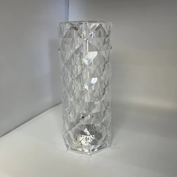 Настільна лампа-нічник Crystal Rose RGB (16 кольорів)