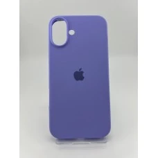 Силіконовий оригінальний круглий чохол для Apple iPhone 16 Plus (43) Glycine
