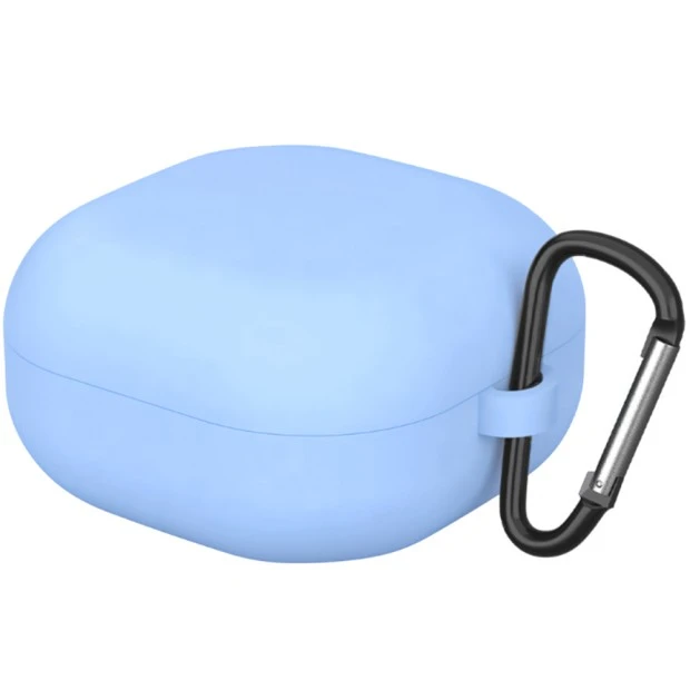 Футляр для навушників Full Silicone Case Samsung Galaxy Buds Live (15) Lilac