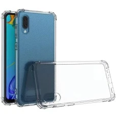 Силикон 6D Samsung Galaxy A02 (2021) (Прозрачный)