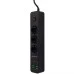 Сетевой удлинитель Proove P-03 (3 розетки + 4USB + 2Type-C) (2m) (Black) Сетевой удлинитель Proove P-03 (3 розетки + 4USB + 2Type-C) (2m) (Black)