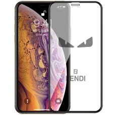 Стекло 5D Picture Apple iPhone XS Max / 11 Pro Max Black (Fendi)