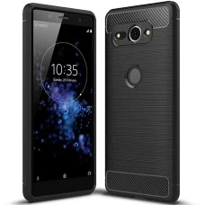 Силикон Polished Carbon Sony XZ 2 Compact (Черный)