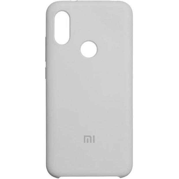 Силикон Original 360 Case Logo Xiaomi Redmi 7 (Серый)