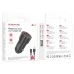 Borofone BZ19 Wisdom Car Charger 2USB 3.0 + MicroUSB (Black)