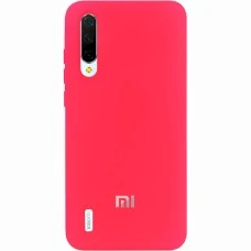 Силикон Original Case (HQ) Xiaomi Mi9 Lite / Mi CC9 (Малиновый)