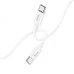 USB-кабель Hoco X87 60W (1m) (Type-C to Type-C) (Белый) USB-кабель Hoco X87 60W (1m) (Type-C to Type-C) (Белый)