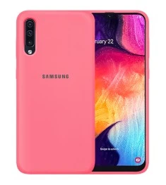 Силикон Original 360 Case Logo Samsung Galaxy A30s / A50 / A50s (2019) (Клубничн..