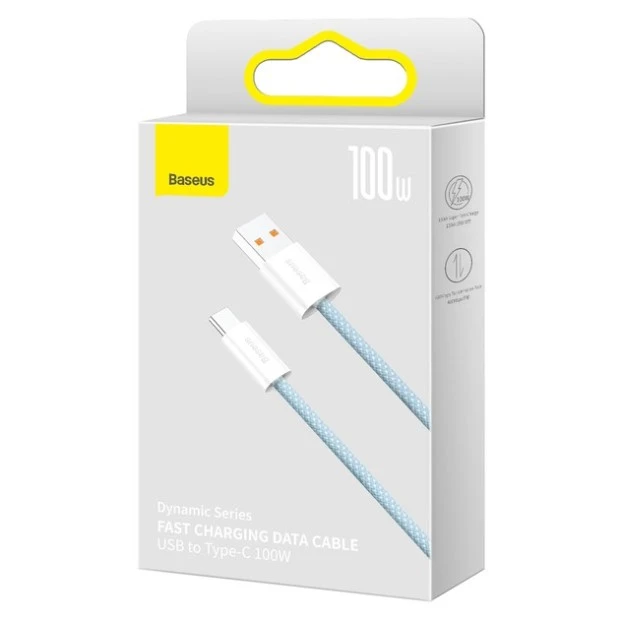 Baseus Dynamic 100W USB Cable (2m) (Type-C) (Blue) CALD000703