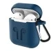 Чехол для наушников Full Silicone Case Apple AirPods (09) Midnight Blue Чехол для наушников Full Silicone Case Apple AirPods (09) Midnight Blue