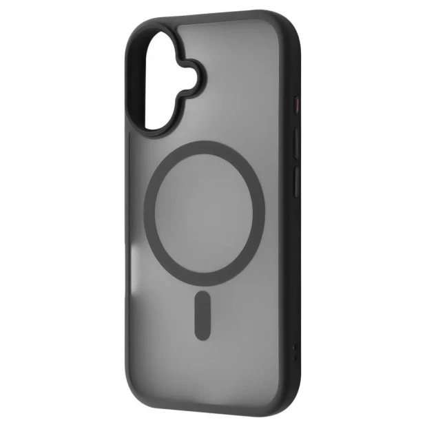 Чохол WAVE Matte Insane Case з MagSafe для iPhone 16 Plus (Чорний)