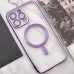 Чохол UMKU Shining with MagSafe для Apple iPhone 13 Pro (Аметист)