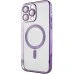 Чохол UMKU Shining with MagSafe для Apple iPhone 13 Pro (Аметист)