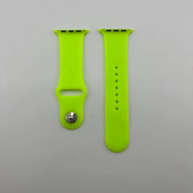 Apple Watch Silicone Band 42  /  44  /  45  /  49mm (27) Grass Green