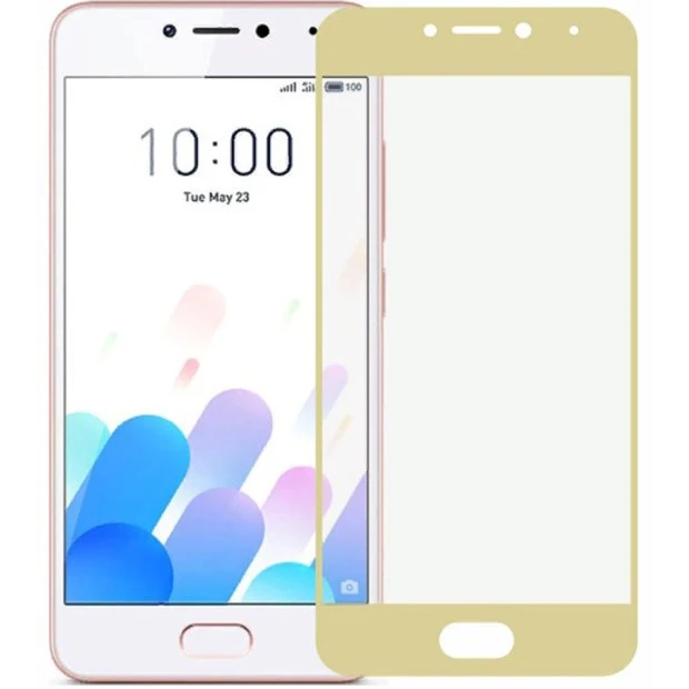 Стекло 3D Meizu M5c Gold