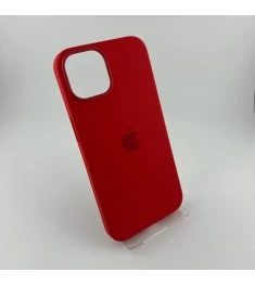 Чохол Silicone Case with MagSafe для Apple iPhone 14 (Червоний)