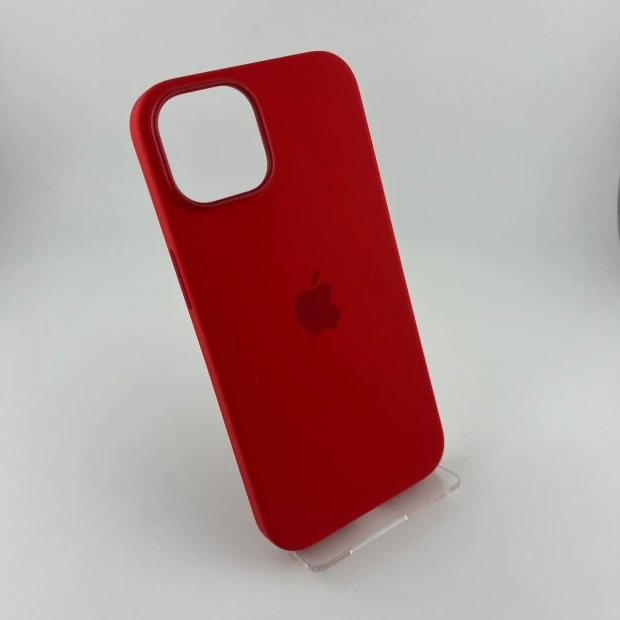 Чохол Silicone Case with MagSafe для Apple iPhone 14 (Червоний)