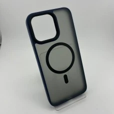 Накладка Blueo Skin Friendly Frosted Anti-Drop Apple iPhone 15 Pro Max (Dark Blue)