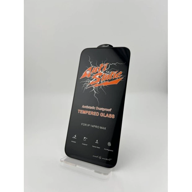 Захисне скло 5D Statica HD Apple iPhone 14 Pro Max Чорний