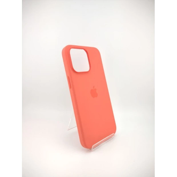 Силіконовий чохол з MagSafe для Apple iPhone 15 Pro Max (Гуава)