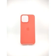 Силіконовий чохол з MagSafe для Apple iPhone 15 Pro Max (Гуава)