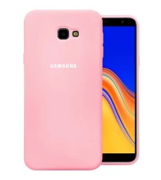 Силикон Original 360 Case Logo Samsung Galaxy J4 Plus (2018) J415 (Розовый)