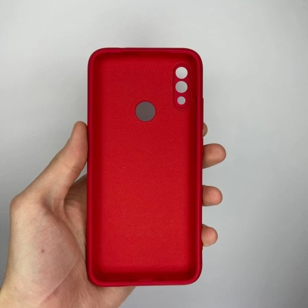 Силикон Original 360 ShutCam Case Xiaomi Redmi Note 7 (Тёмно-красный)