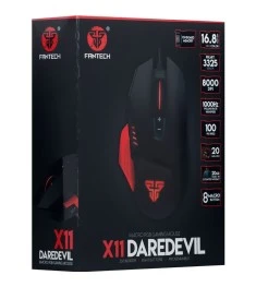 Мышь проводная Fantech X11 Daredevil (Чёрный)