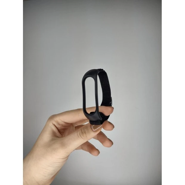 Ремешок Alpine Loop Xiaomi Mi Band 3 / Mi Band 4 (Чёрный)