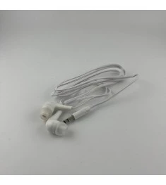 Wired Earphones-Headset Vacuum New MP3 (White)