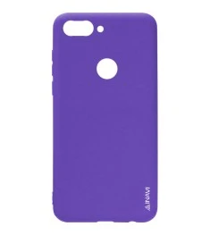 Силикон iNavi Color Huawei P Smart (фиолетовый)