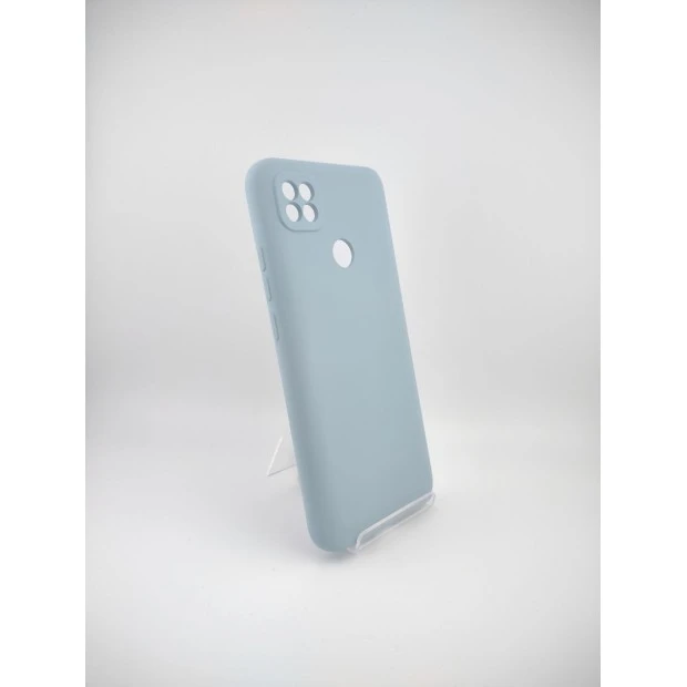 Силіконовий чохол Original Xiaomi Redmi 9C (ShutCam) (Блідо-блакитний)