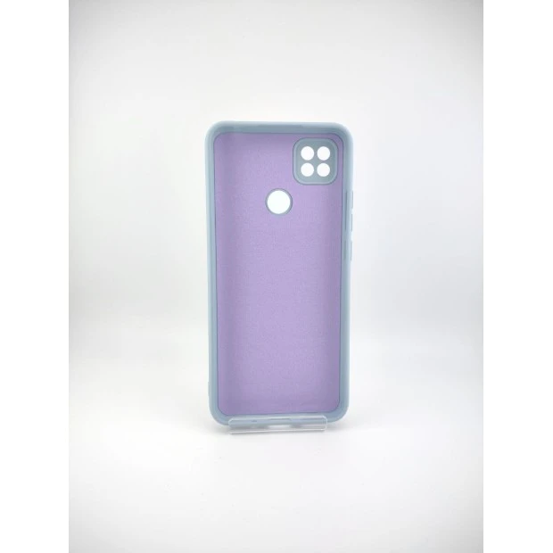 Силіконовий чохол Original Xiaomi Redmi 9C (ShutCam) (Блідо-блакитний)