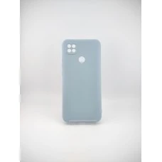 Силіконовий чохол Original Xiaomi Redmi 9C (ShutCam) (Блідо-блакитний)