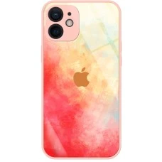 Силикон Bright Colors Case Apple iPhone 12 (Yellow)