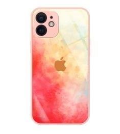 Силикон Bright Colors Case Apple iPhone 12 (Yellow)