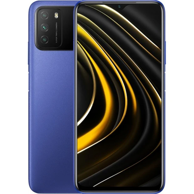 Мобільний телефон Xiaomi Poco M3 4 / 64GB (Cool Blue)