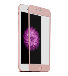 Защитное стекло 5D Apple iPhone 6 / 6s Rose Gold