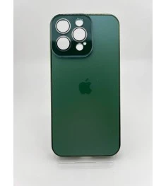 Чехол AG Glass MagSafe Apple iPhone 15 Pro Max (Cangling Green)