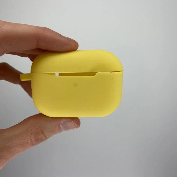 Чехол для наушников Full Silicone Case Apple AirPods Pro 2 (Mellow Yellow)