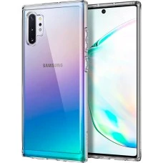 Силиконовый чехол WS Samsung Galaxy Note 10 Plus (прозрачный)
